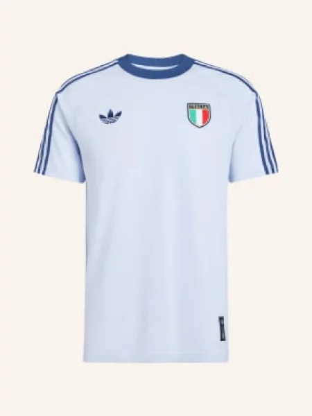 Adidas Tričko Itálie Originals tmavě / zlatá / tmavě modrá