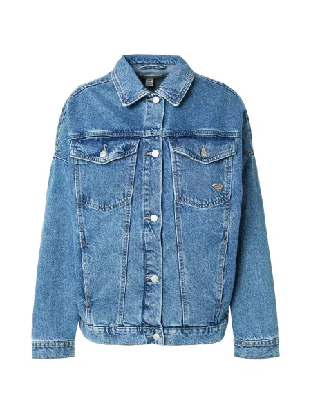 ROXY Geacă de primăvară-toamnă Salty Horizon denim albastru