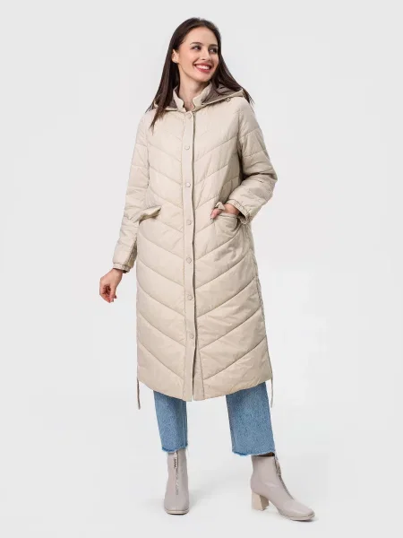 VIVA WEAR Демісезонна куртка Молочний 