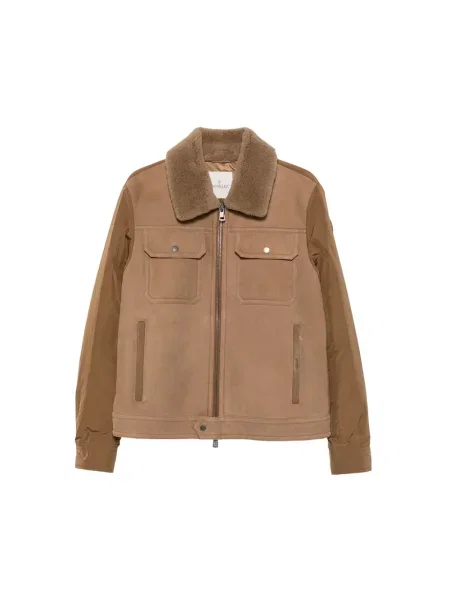 Kurtka bomber Moncler brązowy