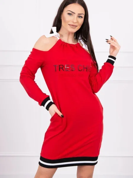 Rochie Kesi de costum roșu