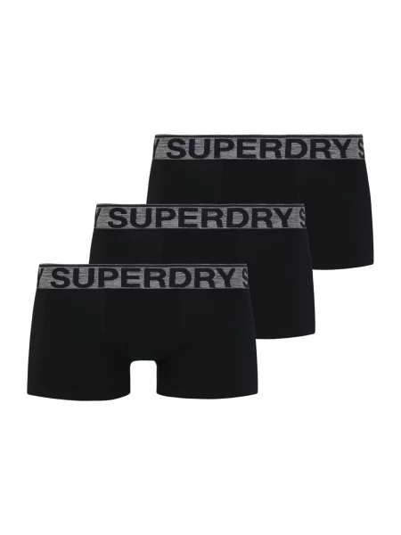 Superdry & Co Boxerky šedá černá