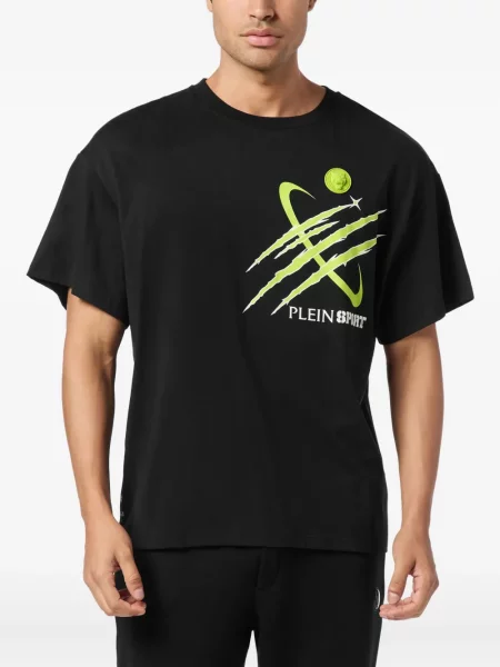 Tricou Plein Sport cu imagine negru