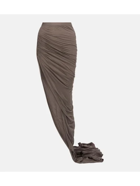 Maksi spódnica maxi Rick Owens szara