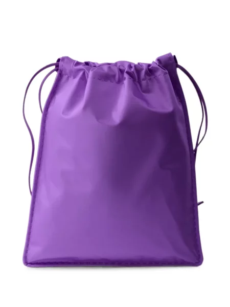 Geantă Prada de mătase violet