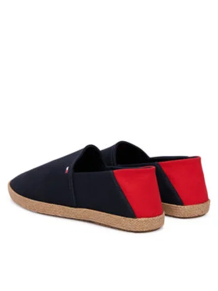 TOMMY HILFIGER Espadrile tamno plava crvena