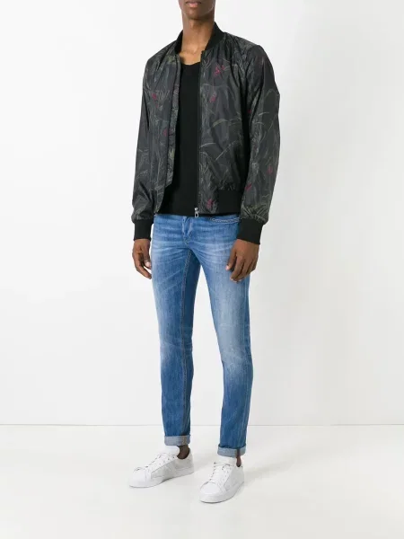 Liesas skinny fit džinsai Dondup mėlyna