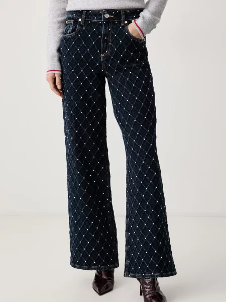 Liu Jo Blugi Straight Fit albastru