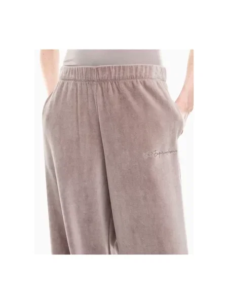 Nohavice Emporio Armani Ea7 béžová