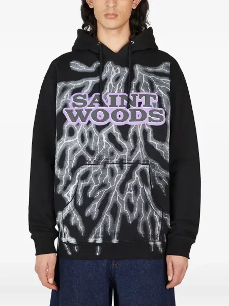 Bluza z kapturem Saintwoods czarna