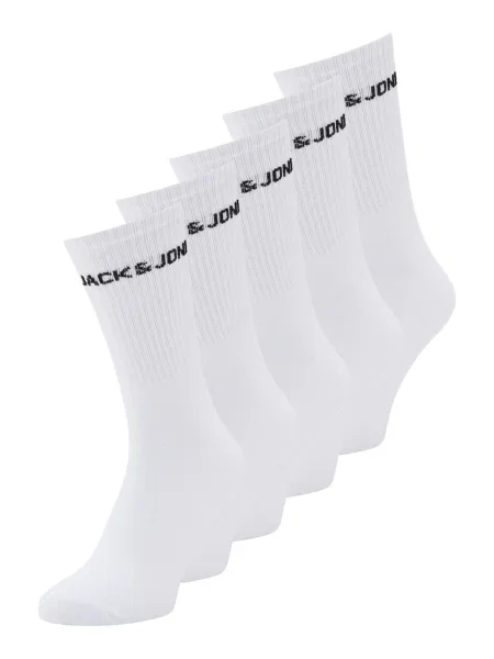 Jack & Jones Plus Șosete negru alb