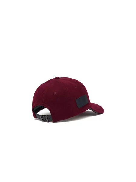 Tommy Hilfiger Kapa s šiltom Dc Wool 6 Panel Bordo rdeča