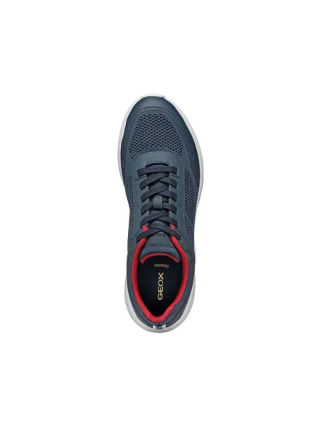 Sneakerși Geox albastru