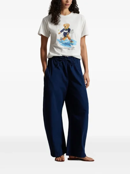 Șosete Polo Ralph Lauren cu 5 buzunare cu broderie tricotate albastru