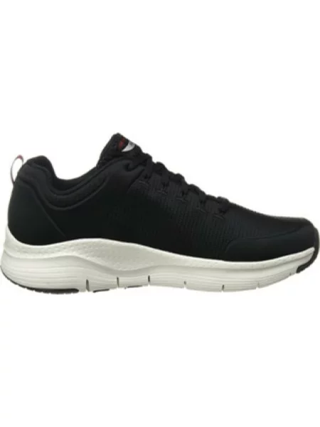 Skechers Buty Mężczyzna 42 EU Casual buty sznurowane w czarnym czarny