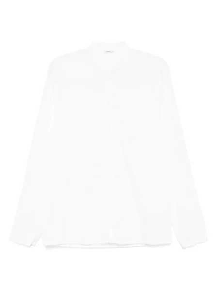 Дълго риза Transit с дълъг ръкав бяло
