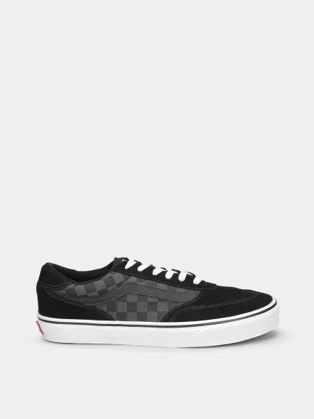 Кеди низькі Vans Brooklyn замша/текстиль чорний