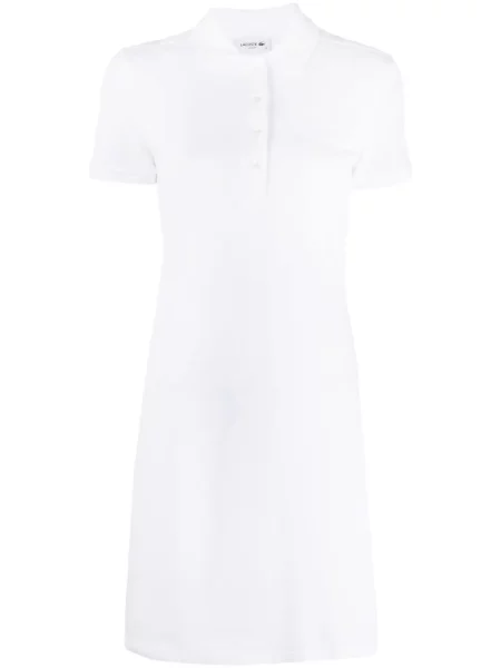 Rochie Lacoste de costum alb