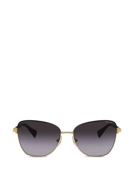 Ochelari de soare Polo Ralph Lauren cu imprimeu geometric negru