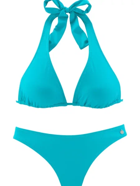LASCANA Bikiny tyrkysová