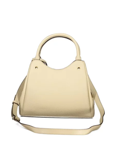 Geantă shopper Guess cu autograf alb