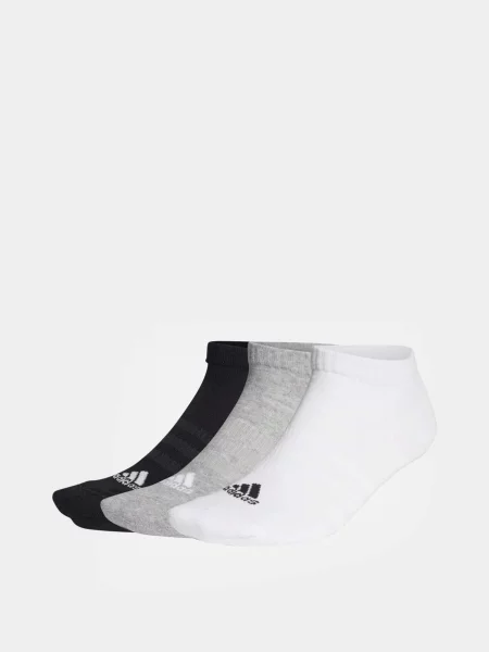 Adidas Набір шкарпеток Унісекс Білий/сірий білі