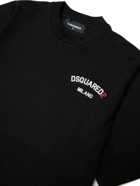 Koszulka dziecięca Dsquared2 czarna