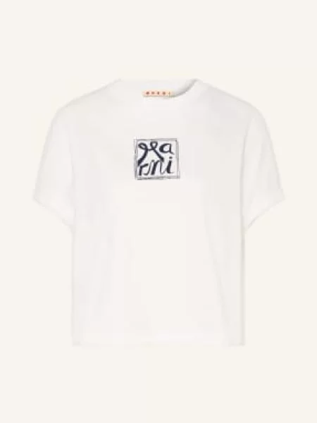 Marni Koszulka weiss biała