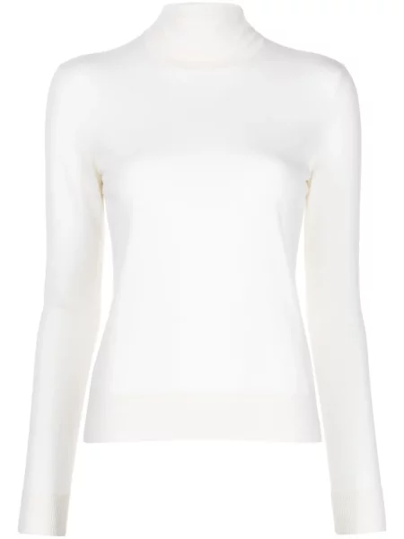 Pulover Ralph Lauren Collection din cașmir alb