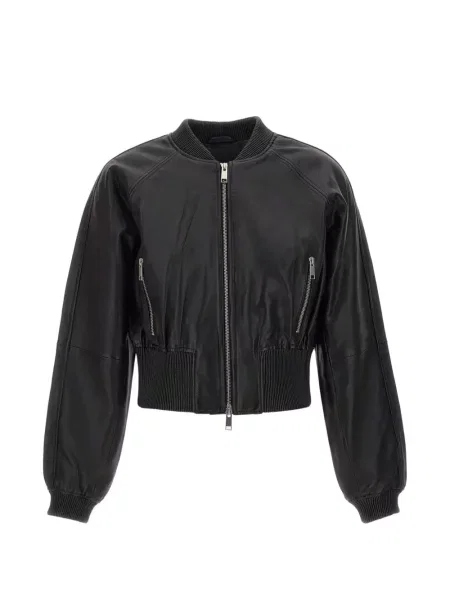 Кожено яке Herskind черно