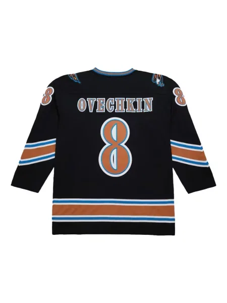 Cămașă Mitchell & Ness cu decolteu în V negru