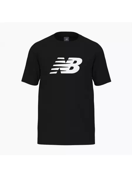 Мъжка тениска New Balance Graphic V Flying black черно