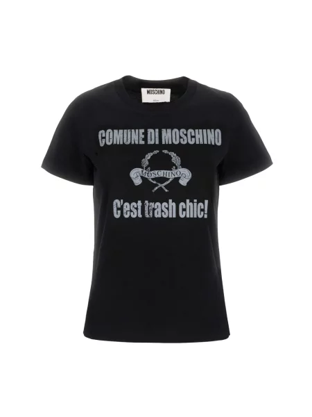 Koszulka Moschino czarna