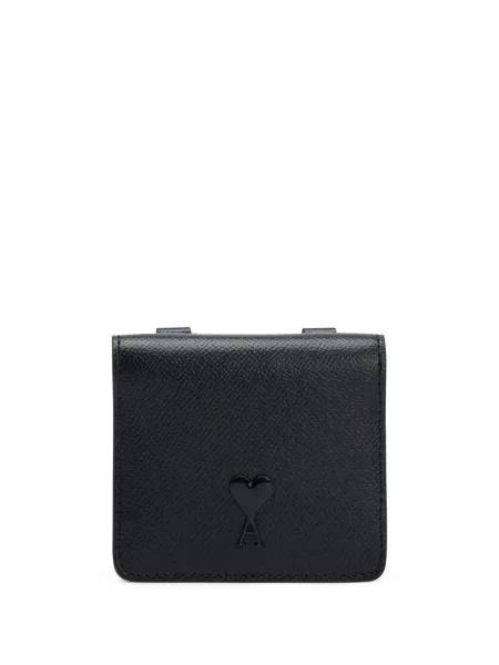 Portofel Ami Paris din piele negru