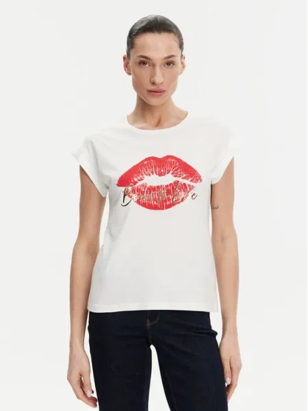 Morgan tricou DVALA DVALA alb