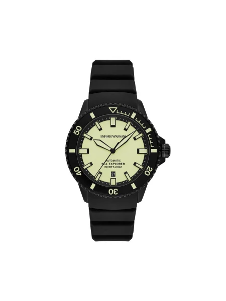 Karóra Emporio Armani Sea Explorer fekete
