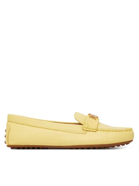Мокасины Lauren Ralph Lauren желтые