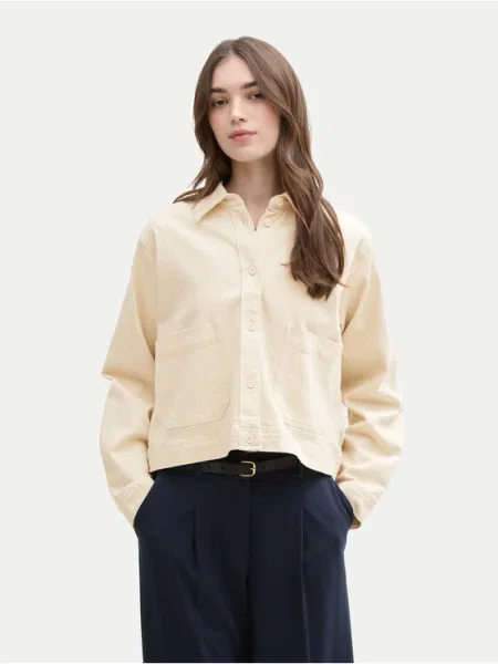 Tom Tailor Denim Geacă de blugi bej