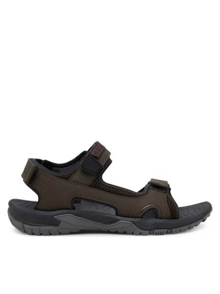 Sandały Jack Wolfskin Lakewood Cruise cold coffee brązowe