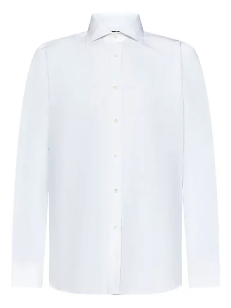 Дълго риза Franzese Collection бяло