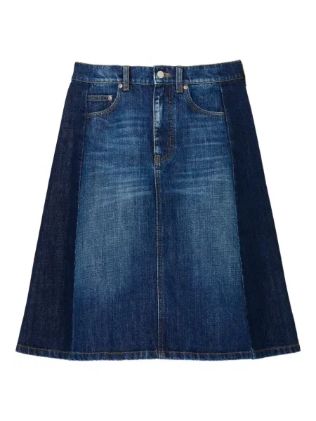 Fustă din denim Marc Jacobs albastru