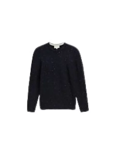Sweter z dzianiny kroju regular fit z mieszanki bawełny Tom Tailor czarny