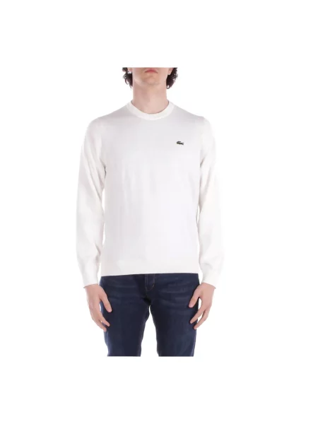 Sweter Lacoste biały