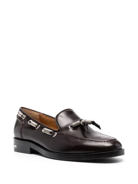 Pantofi loafer Toga Virilis din piele violet