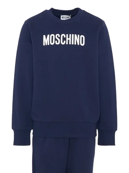 Komplet dresowy dziecięcy Moschino niebieski