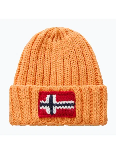 Мъжка шапка Napapijri F-Semiury orange marigold оранжево