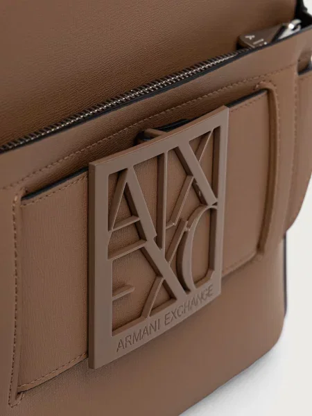Кожаный рюкзак Armani Exchange
