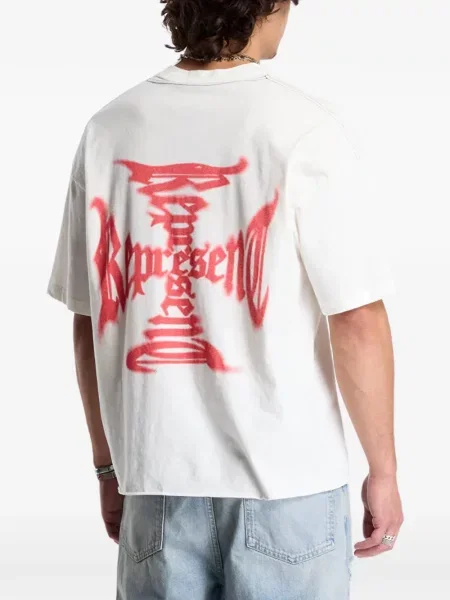 Tricou Represent cu imagine alb