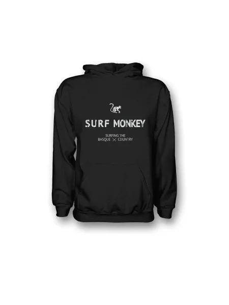 Bluza z kapturem / Mężczyźni/Kobiety – organiczna Czarny czarna
