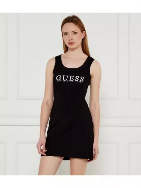 GUESS ACTIVE Ruha SUNFLOWER fekete